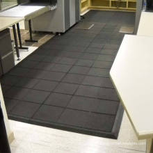 Solid Top Rubber Interlocking Anti-Fatigue Mats